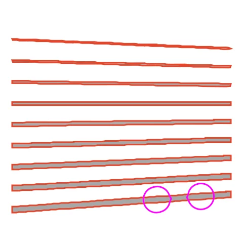 SVG result traced by CutVector with the Sticker preset