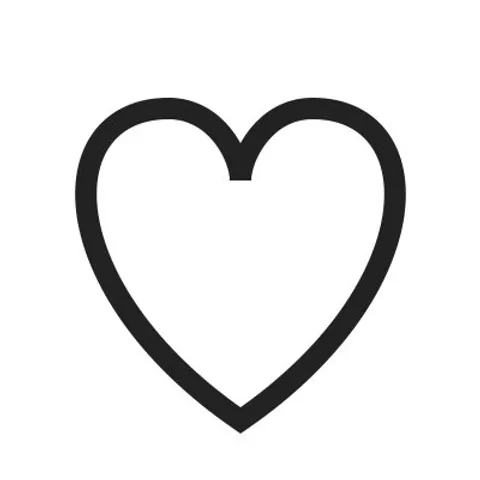 Original PNG example: hand heart